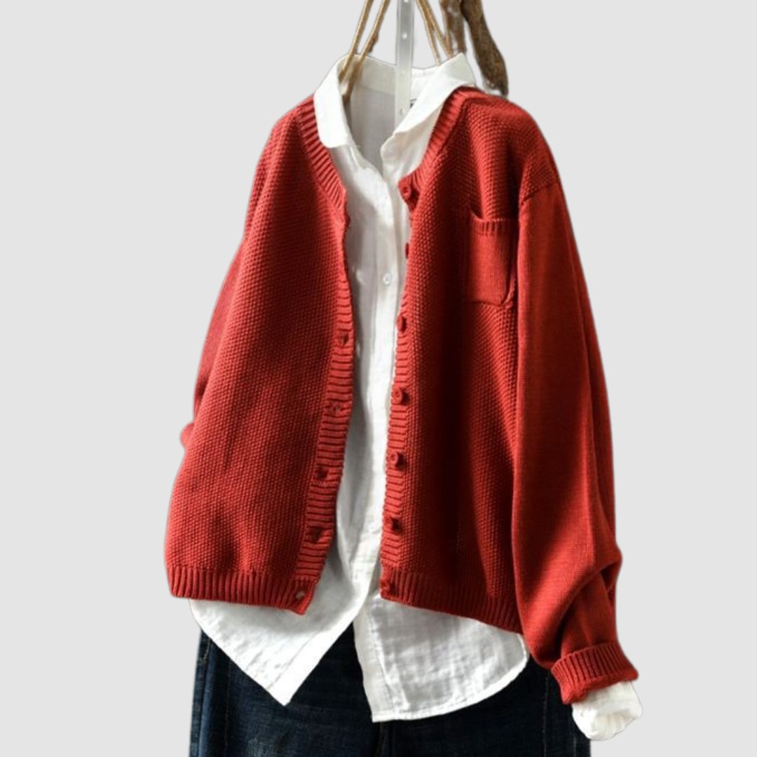 Daisy | Cardigan Morbido con Bottoni