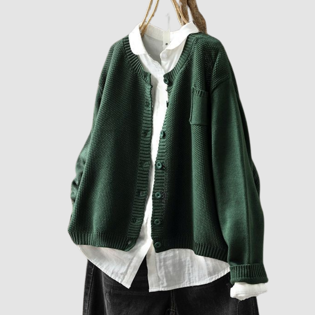 Daisy | Cardigan Morbido con Bottoni