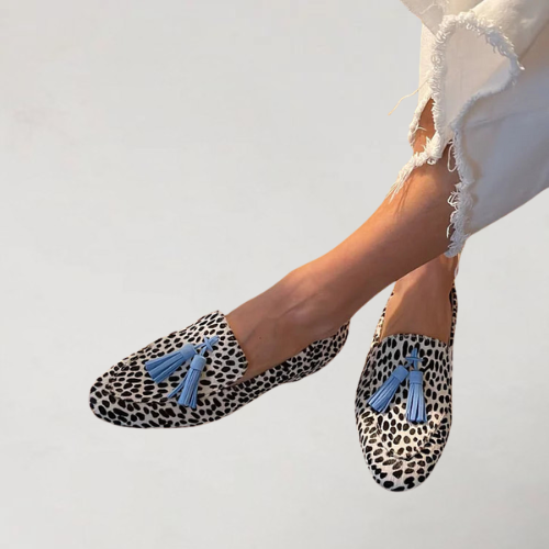 Odilia | Mocassini Animalier con Nappine