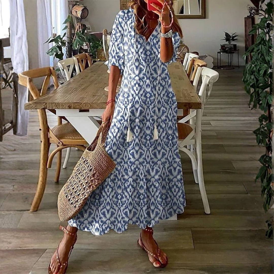 Ottavia | Abito Midi Boho Raffinato