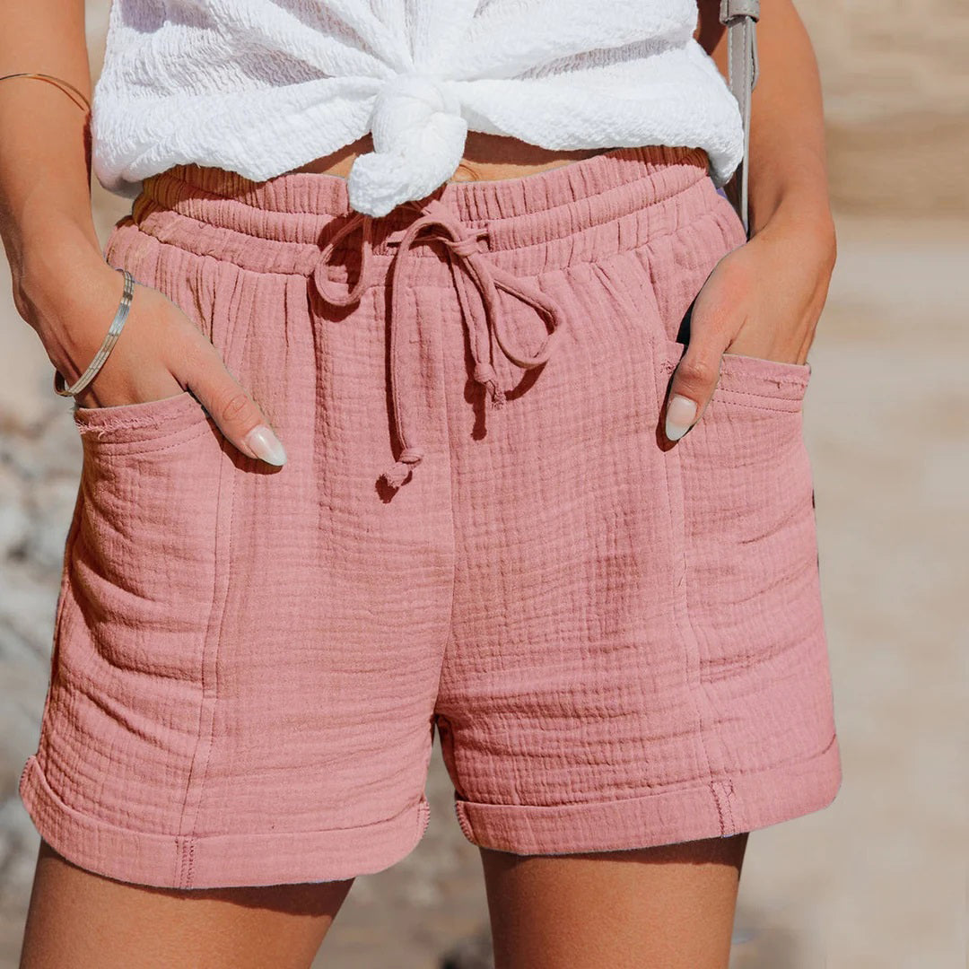 Tiziana | Shorts in Cotone con Coulisse