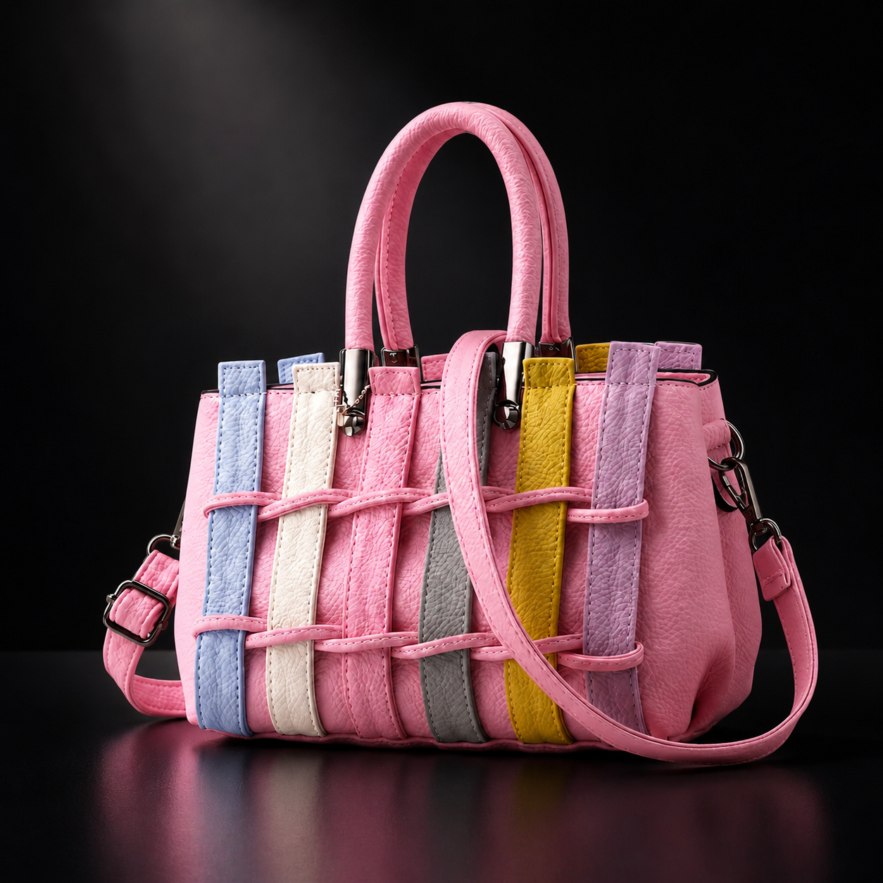 Alyanna | Borsa Intrecciata con Tracolla