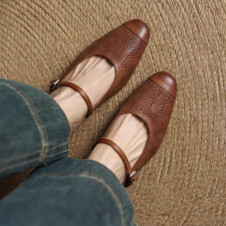 Liana | Mules Mary Jane con Tacco