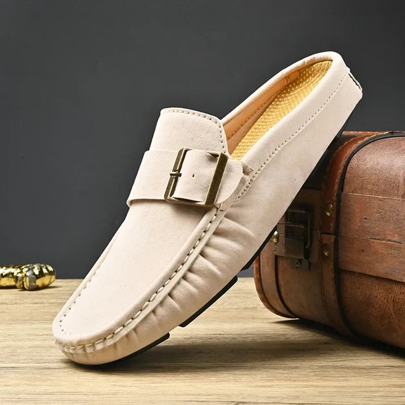 Isabella | Mules Mocassino con Fibbia