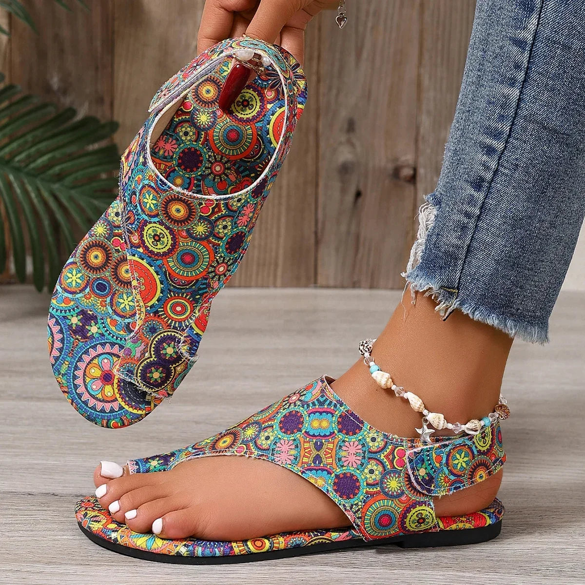 Elvira | Sandali Bassi in Stile Boho