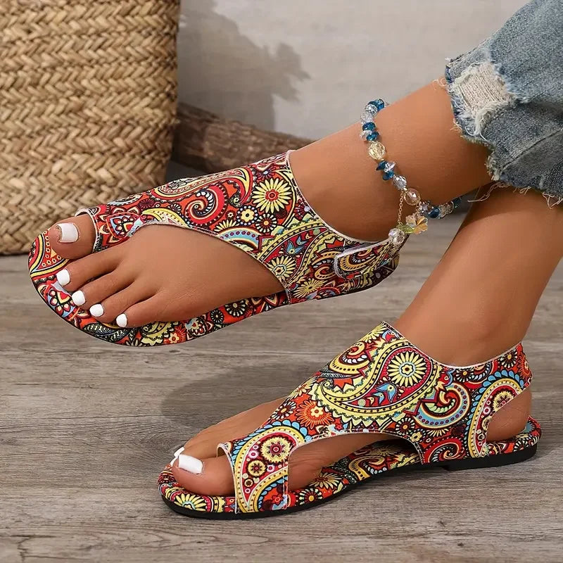 Elvira | Sandali Bassi in Stile Boho
