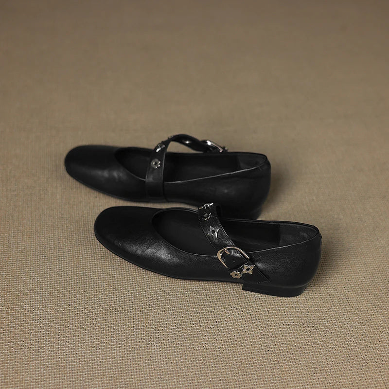 Kylen | Ballerine Mary Jane con Borchie