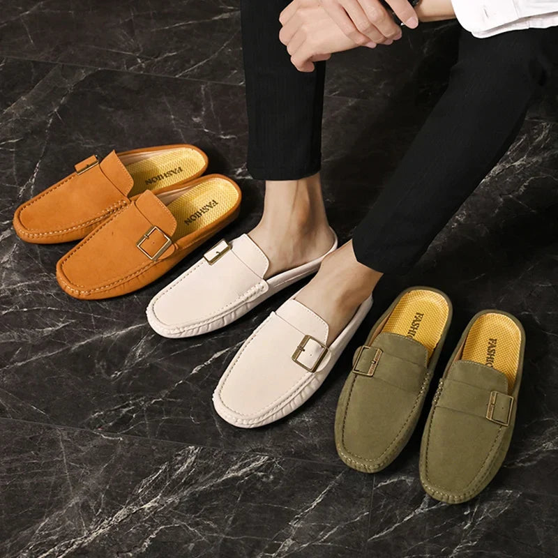 Isabella | Mules Mocassino con Fibbia