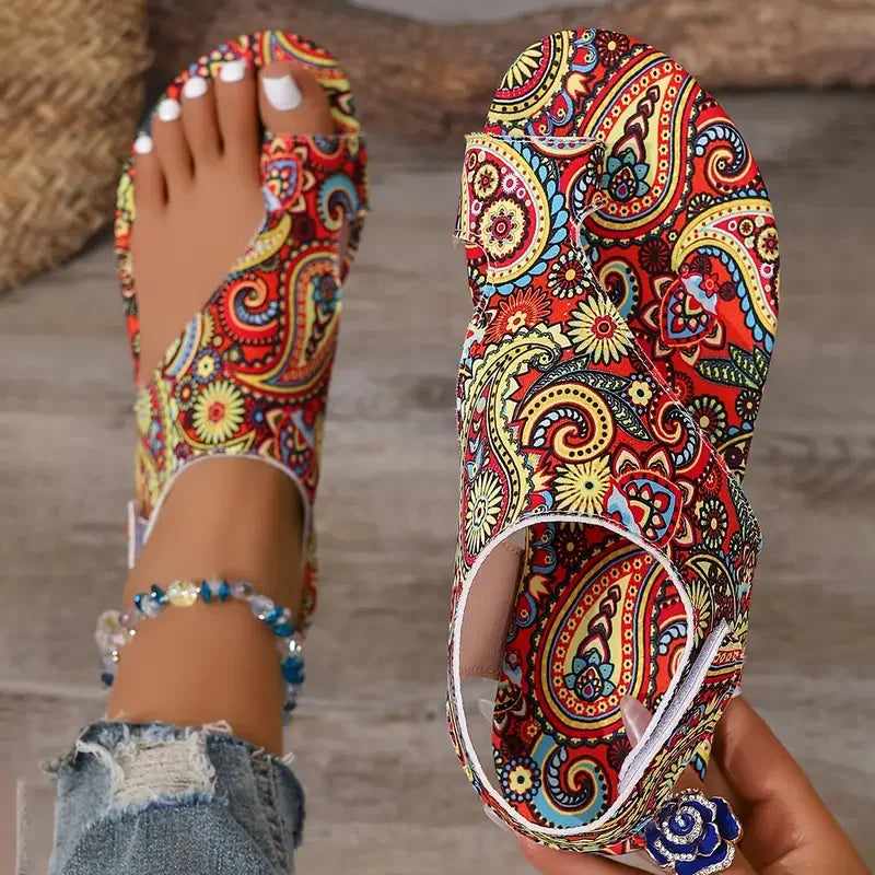 Elvira | Sandali Bassi in Stile Boho