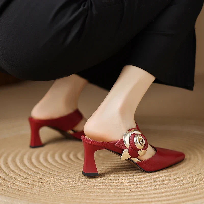 Alexis | Mules a Punta con Rosa