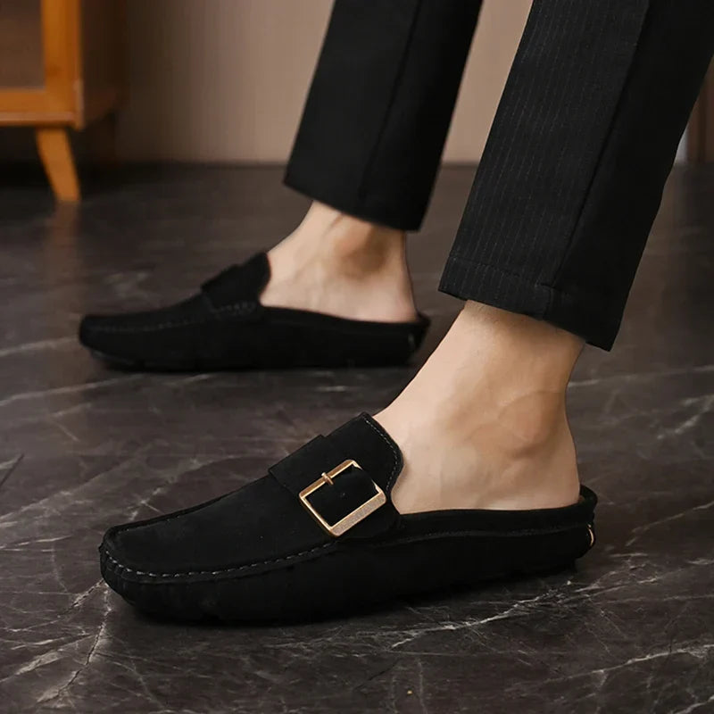 Isabella | Mules Mocassino con Fibbia