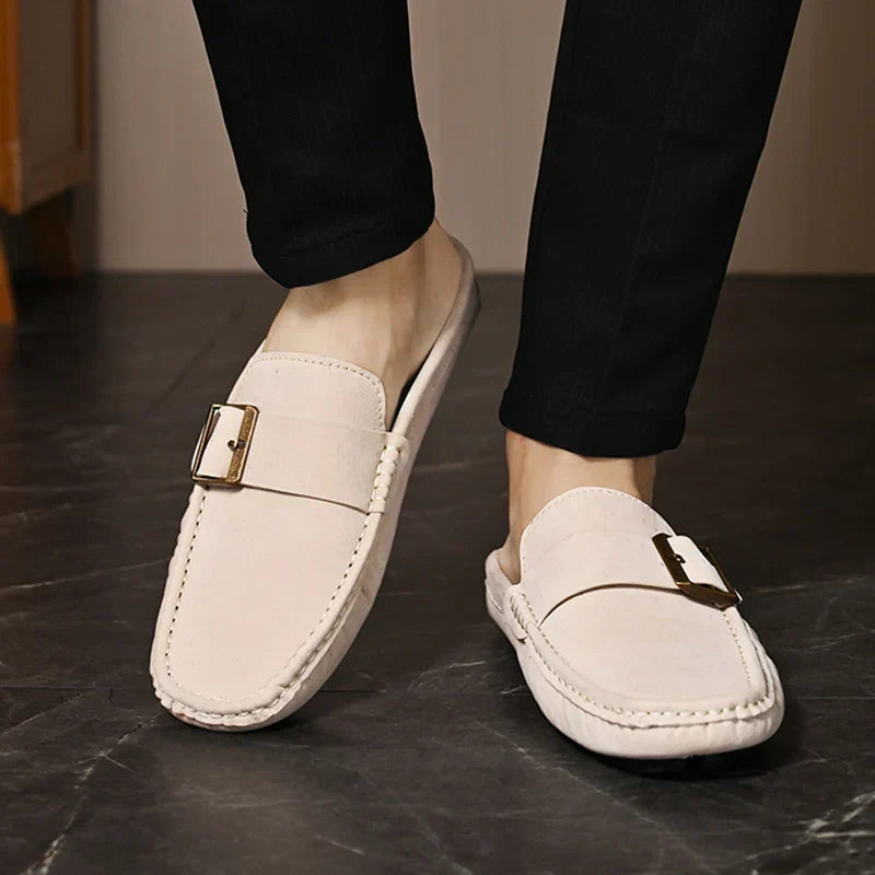 Isabella | Mules Mocassino con Fibbia