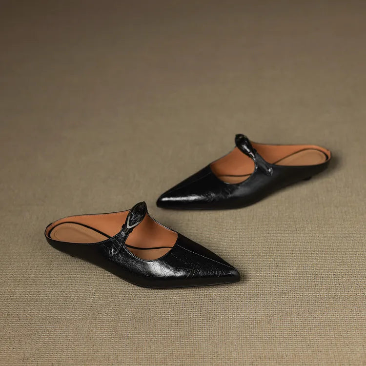 Regine | Mules a Punta con Fibbia
