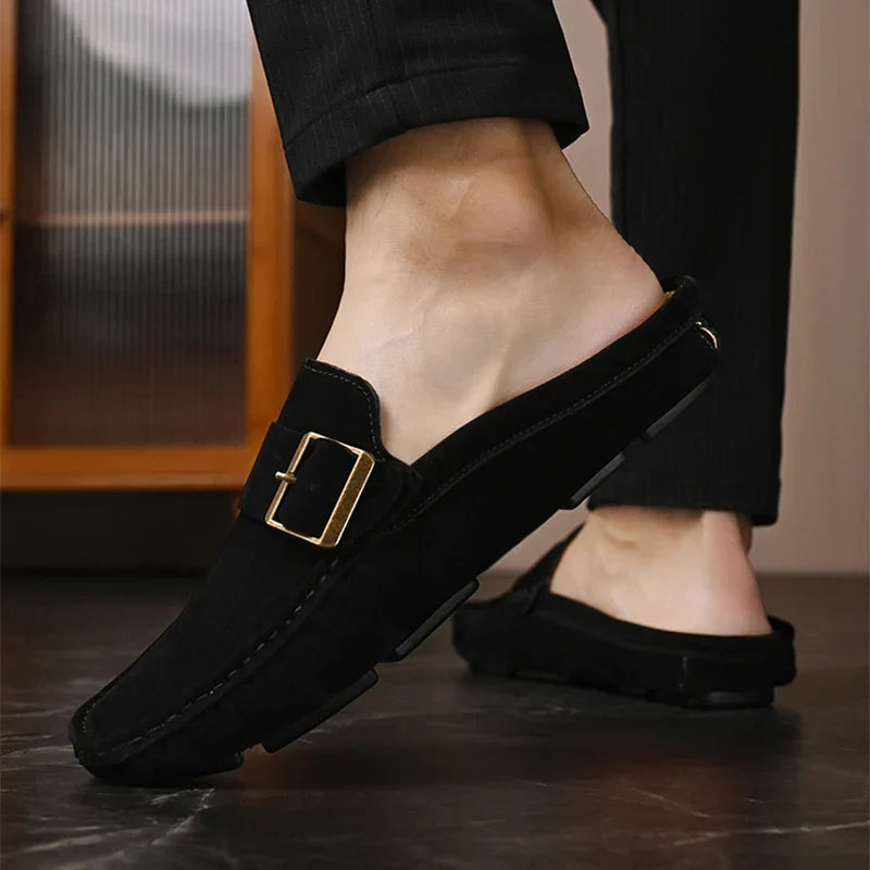Isabella | Mules Mocassino con Fibbia