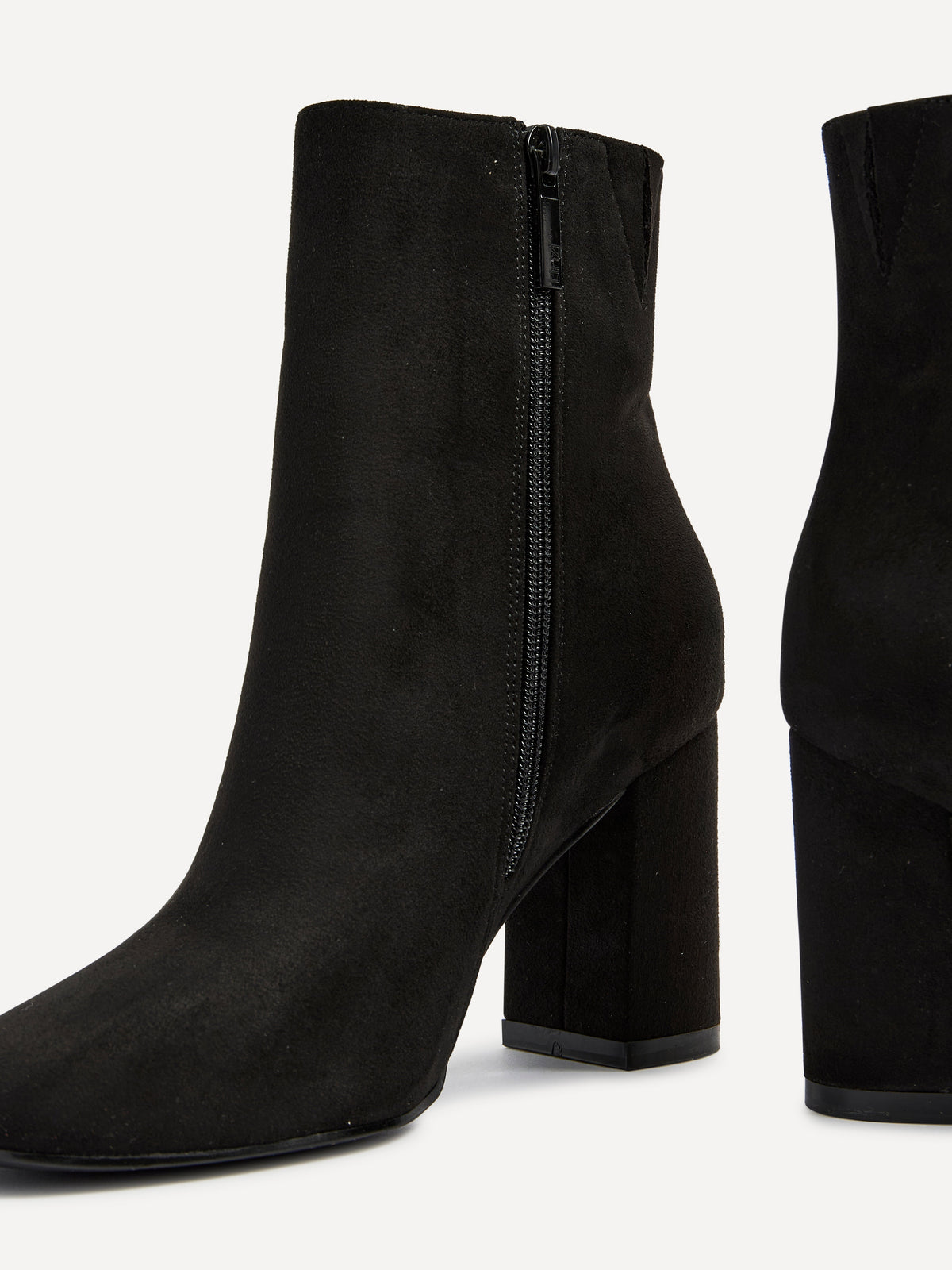 Selene | Stivaletti Eleganti in Eco-Suede con Tacco a Blocco