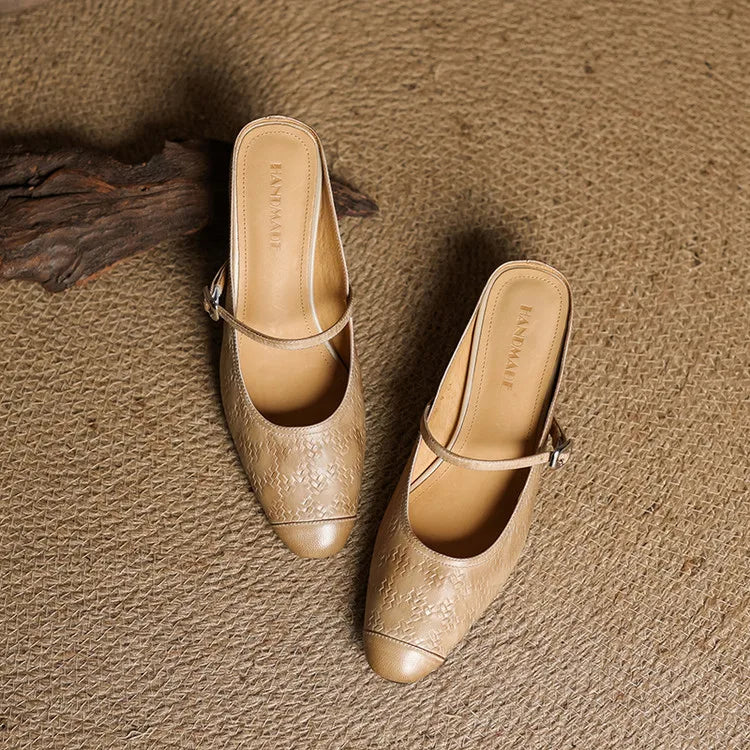 Liana | Mules Mary Jane con Tacco