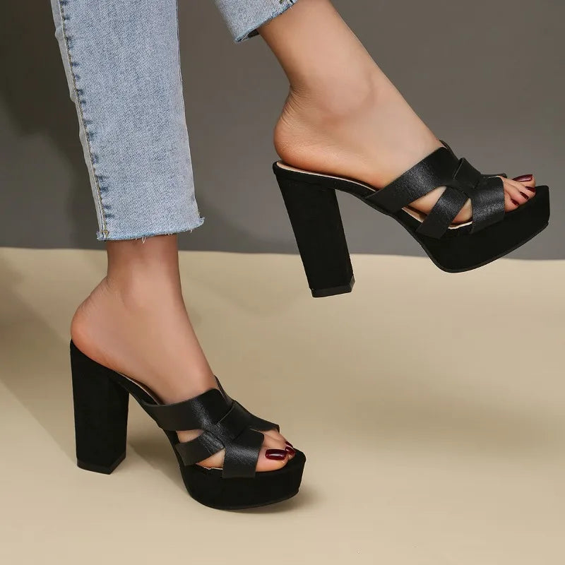 Elena | Sandali Tacco Comfort Elegante