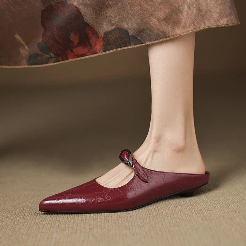 Regine | Mules a Punta con Fibbia