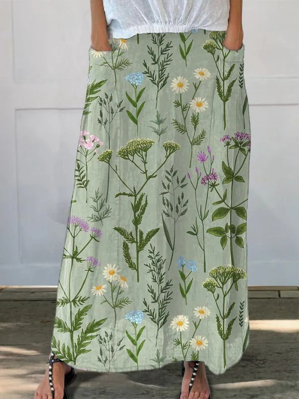 Speranza | Gonna Maxi Botanica