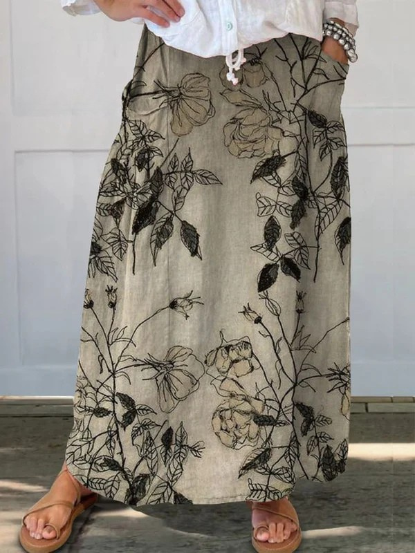 Annetta | Gonna Maxi Botanica