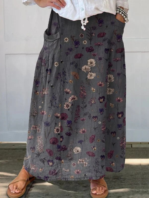 Alfonsa | Gonna Maxi Floreale