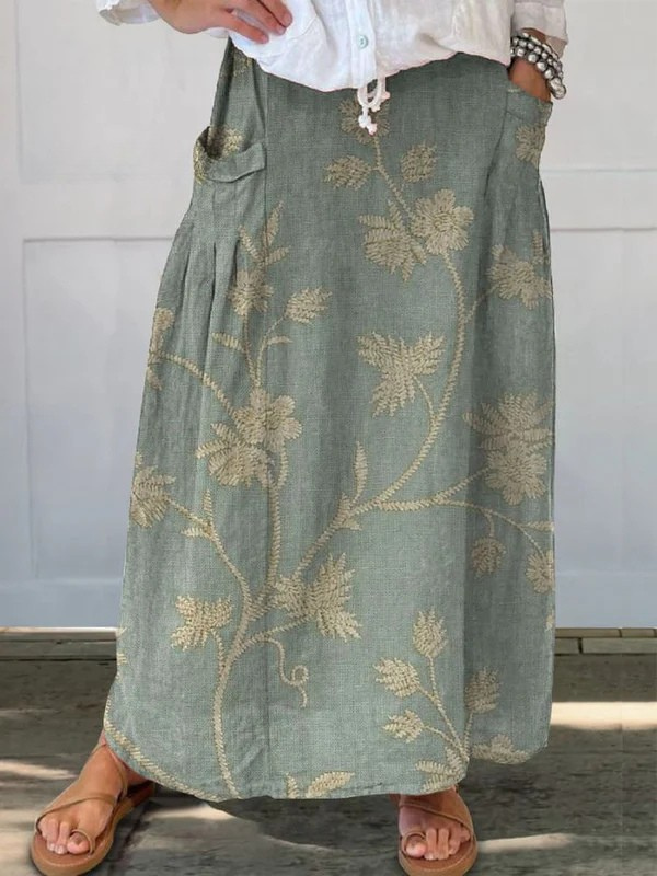 Rosmunda | Gonna Maxi Botanica
