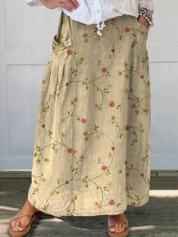 Priscilla | Gonna Maxi Floreale