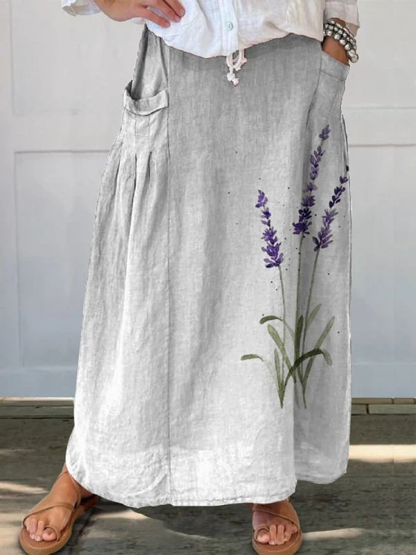 Tranquilla | Gonna Maxi con Lavanda