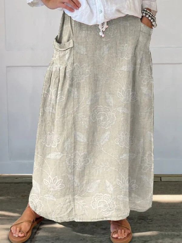 Veridiana | Gonna Maxi Floreale