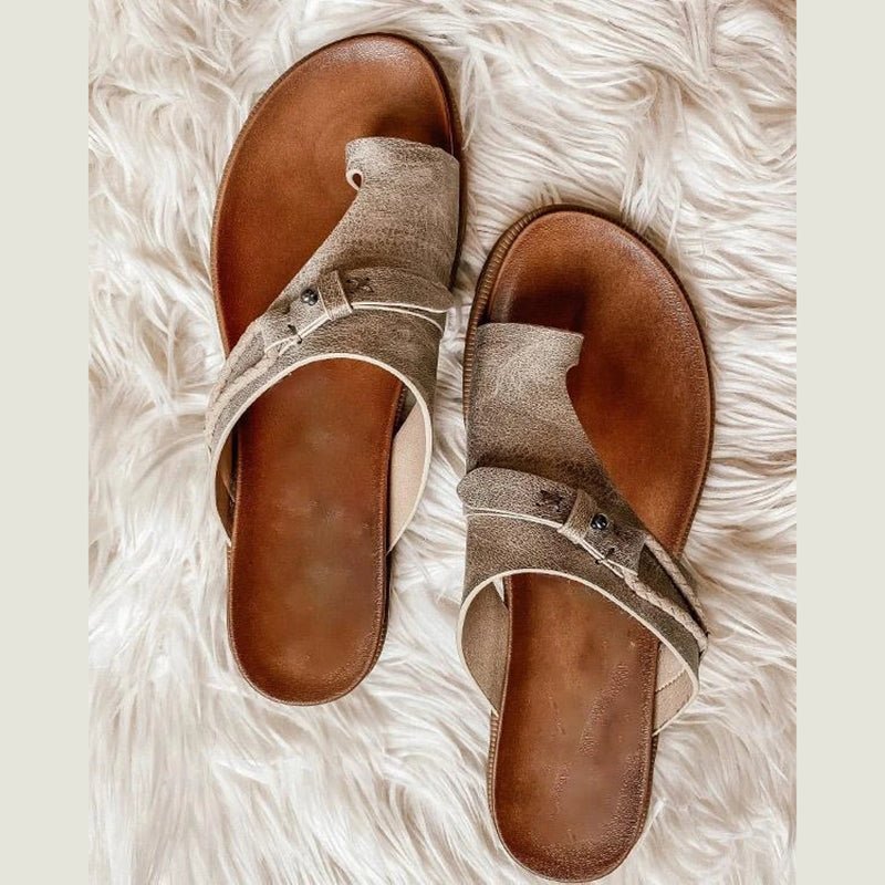 Delia | Sandali Comfort Naturale