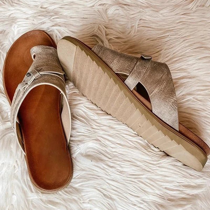 Delia | Sandali Comfort Naturale