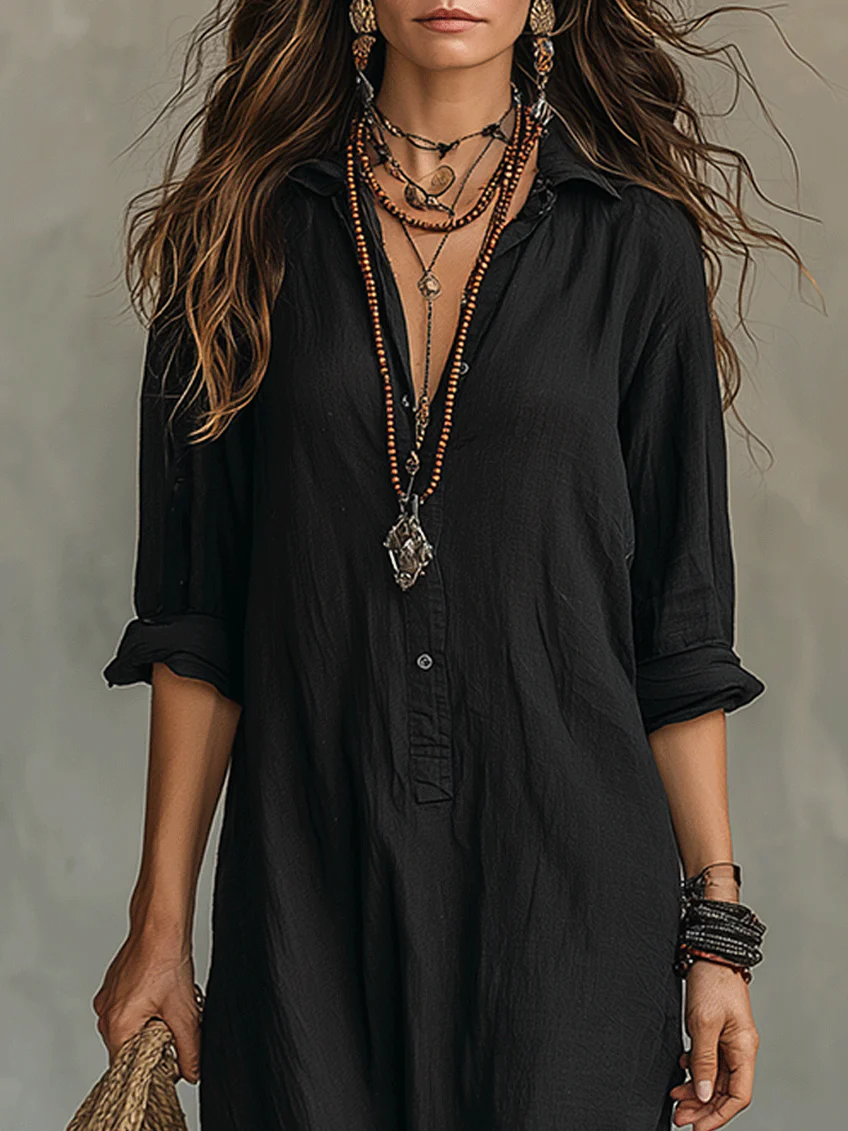 Alessia | Abito Maxi Boho Chic