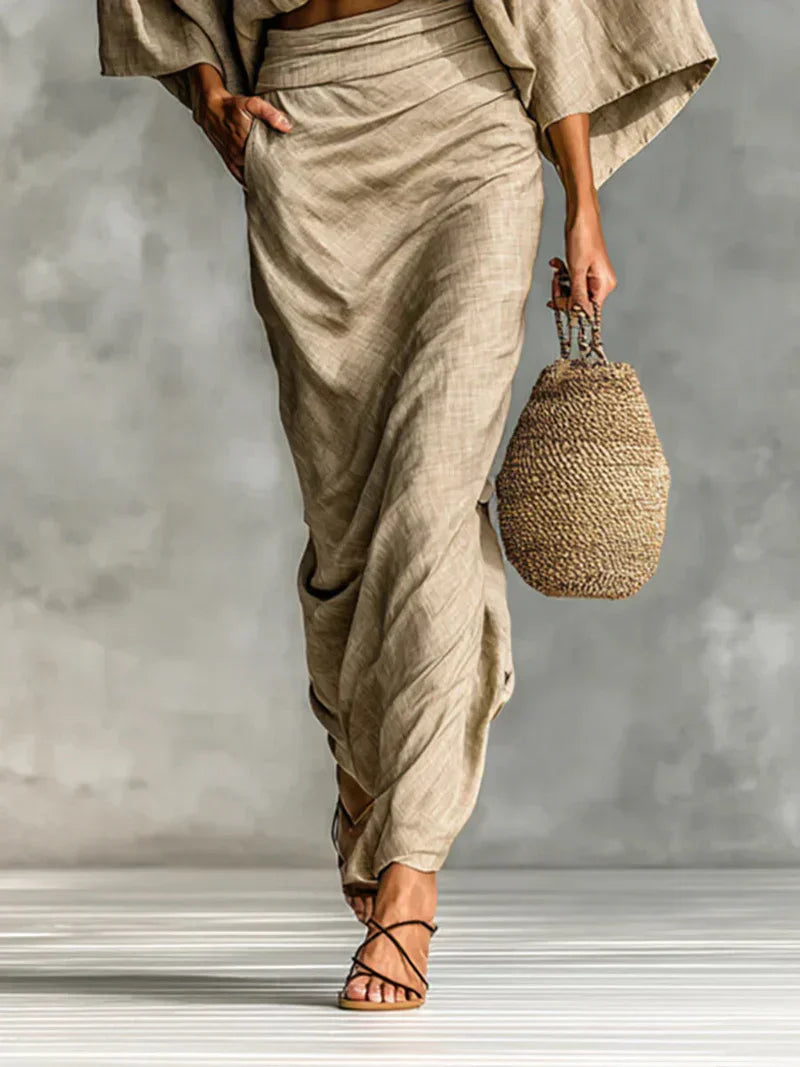 Gaia | Completo Gonna Lunga Elegante