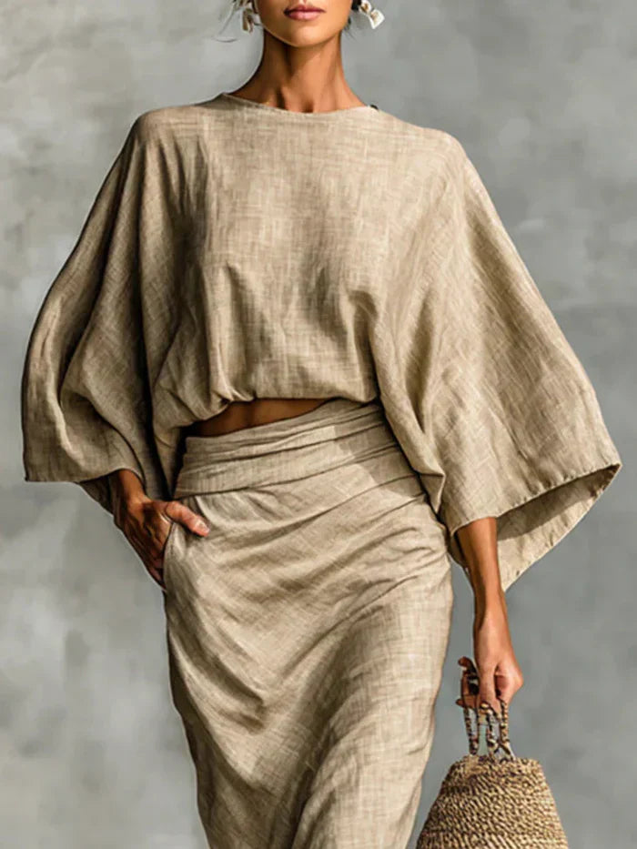 Gaia | Completo Gonna Lunga Elegante