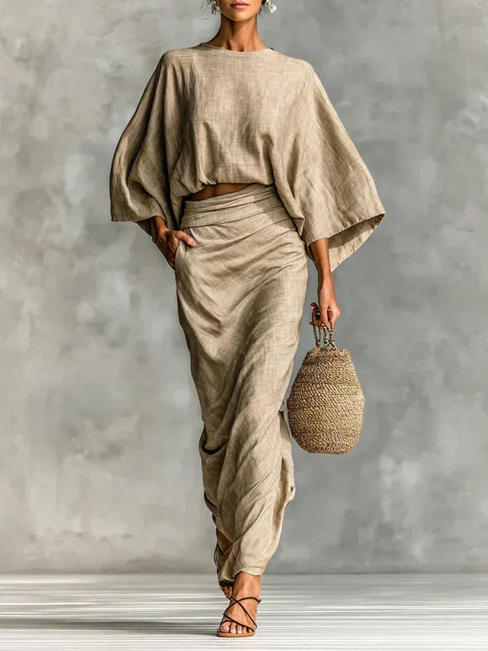 Gaia | Completo Gonna Lunga Elegante