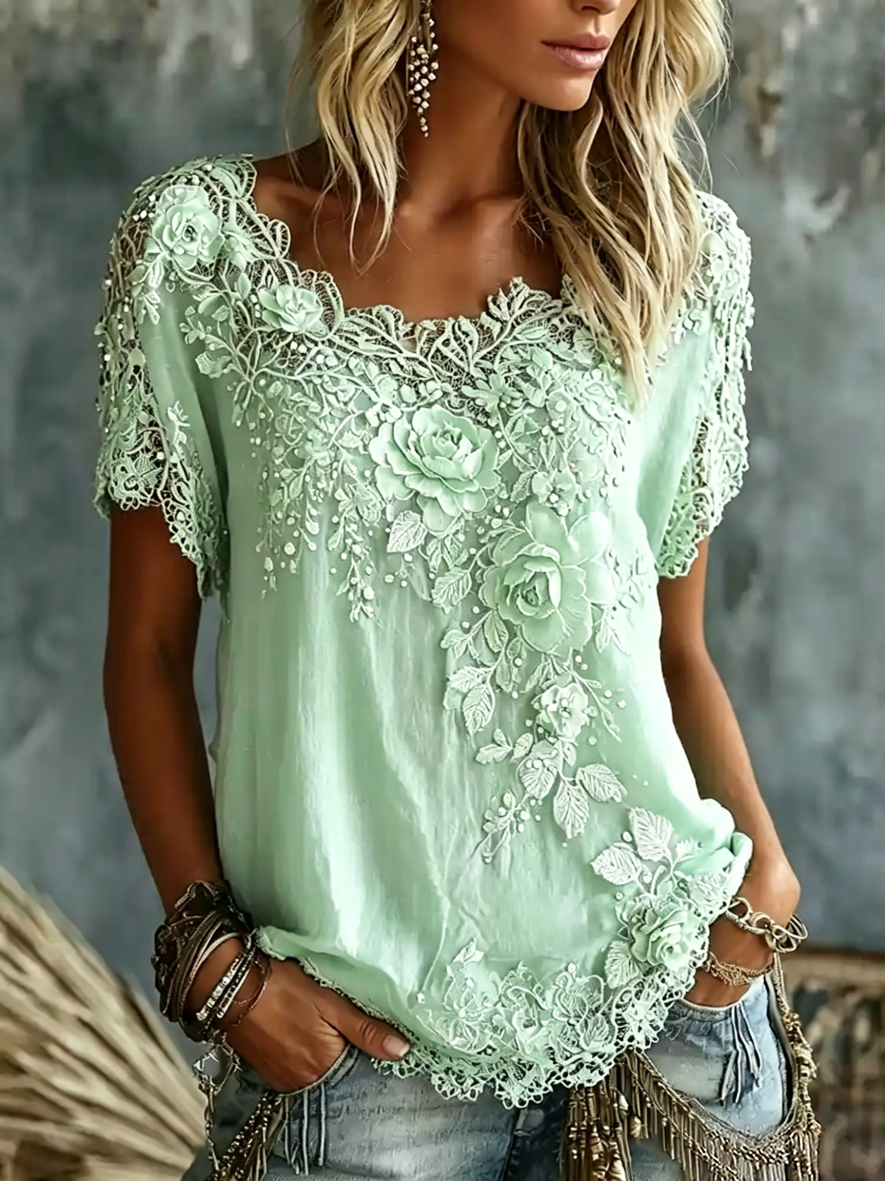 Patrizia | Blusa Floreale Elegante