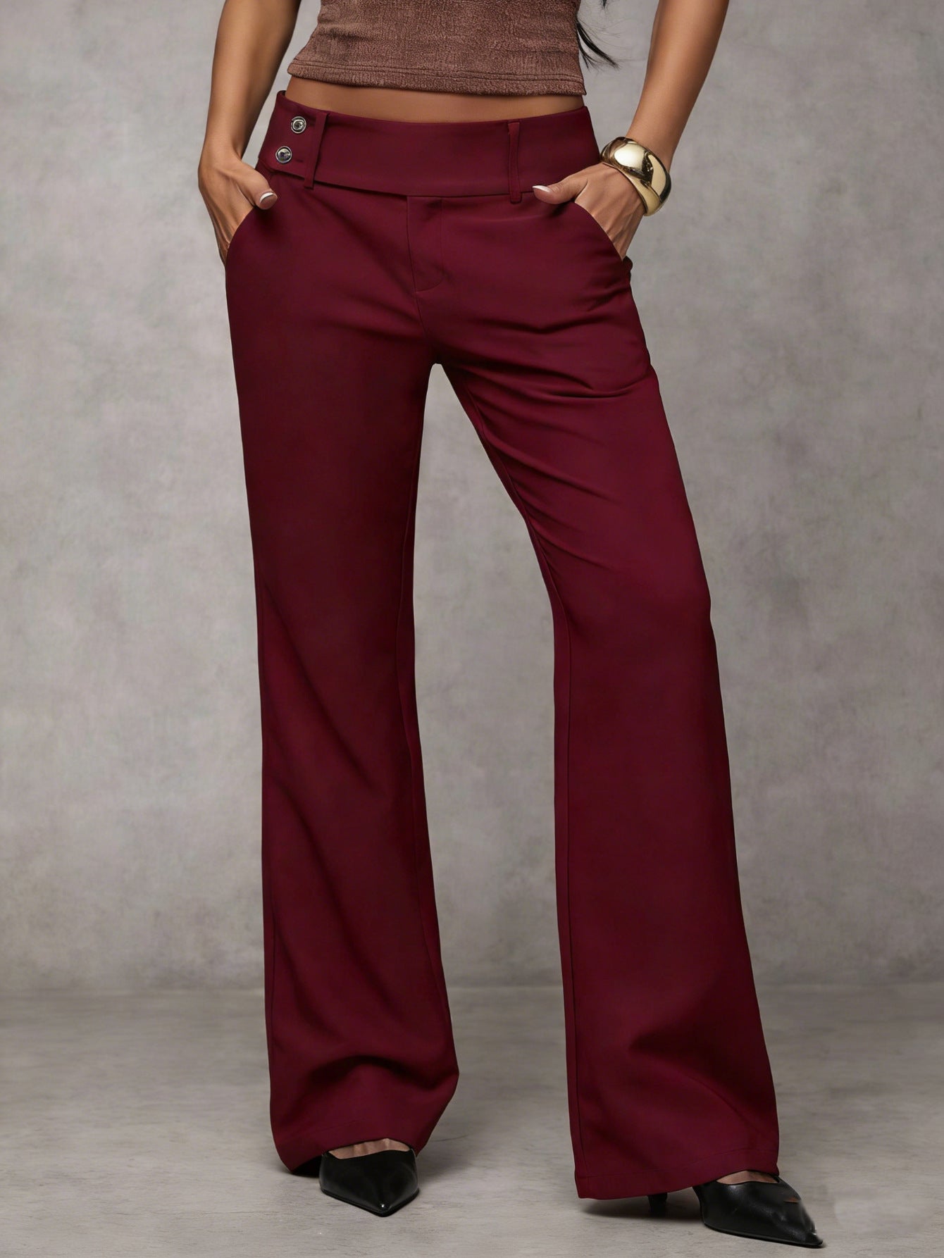 Nicole | Pantaloni Ampi Eleganti