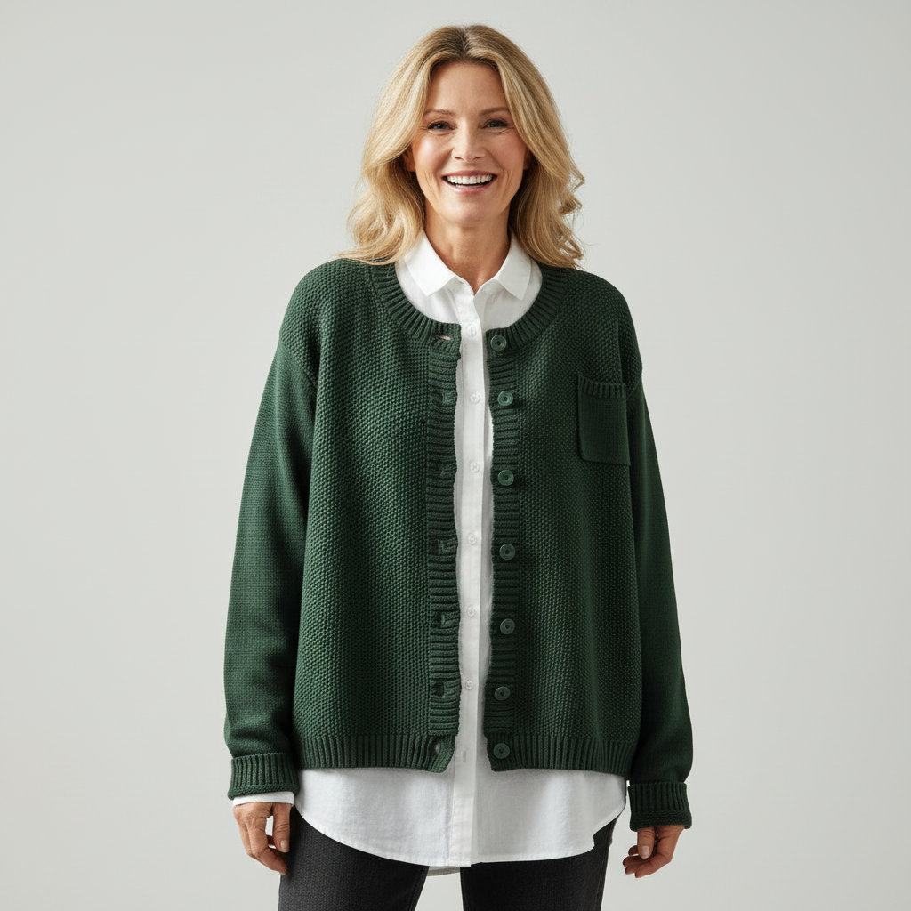 Daisy | Cardigan Morbido con Bottoni