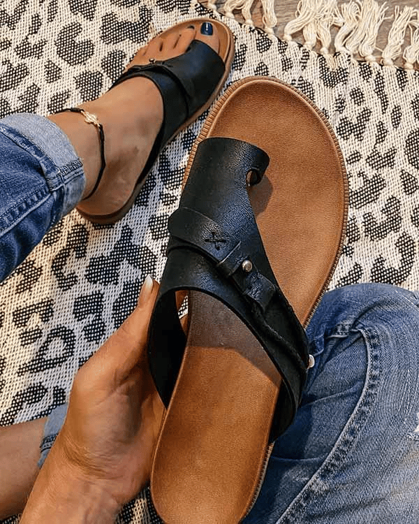 Delia | Sandali Comfort Naturale
