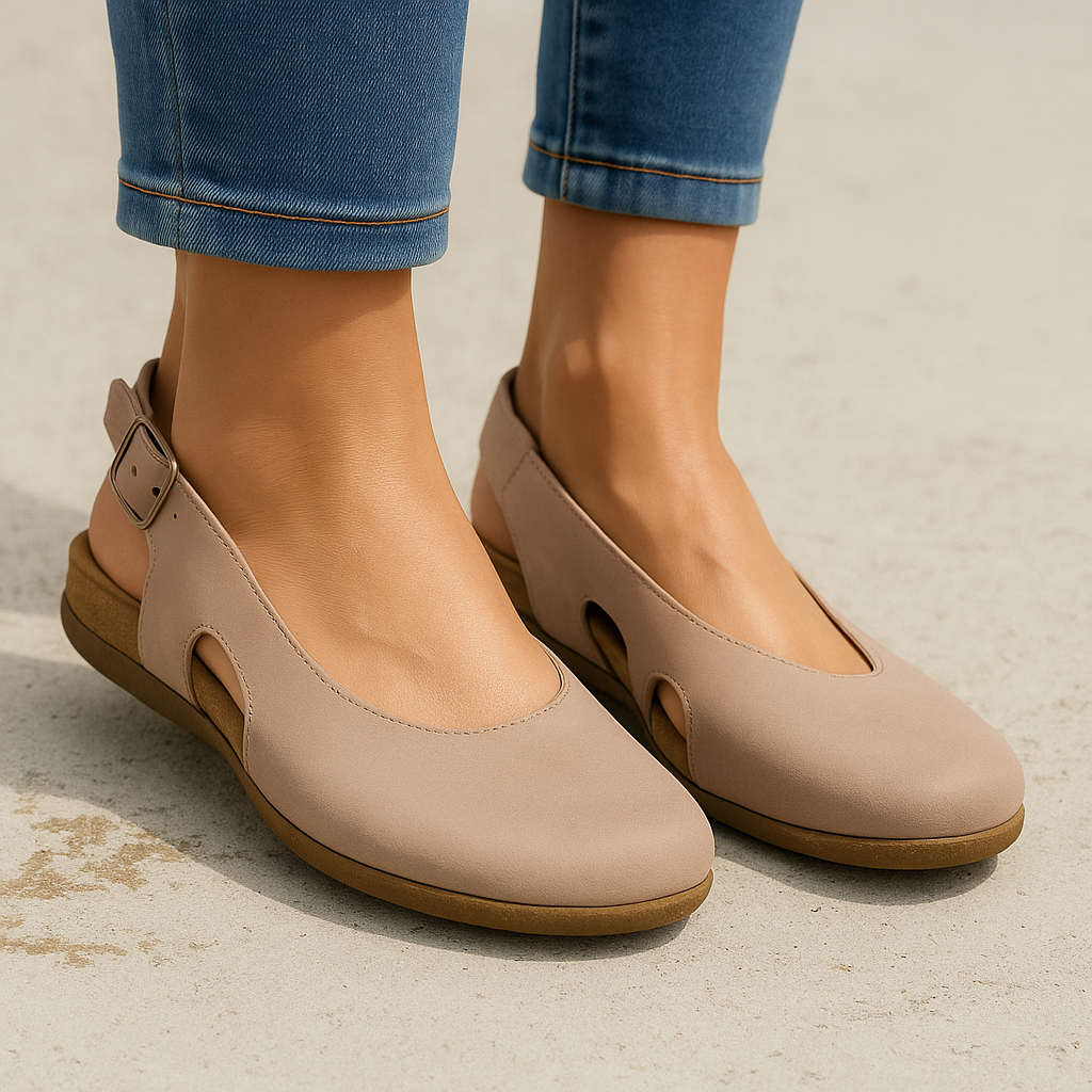 Nicoletta | Slingback Comode con Tacco Basso