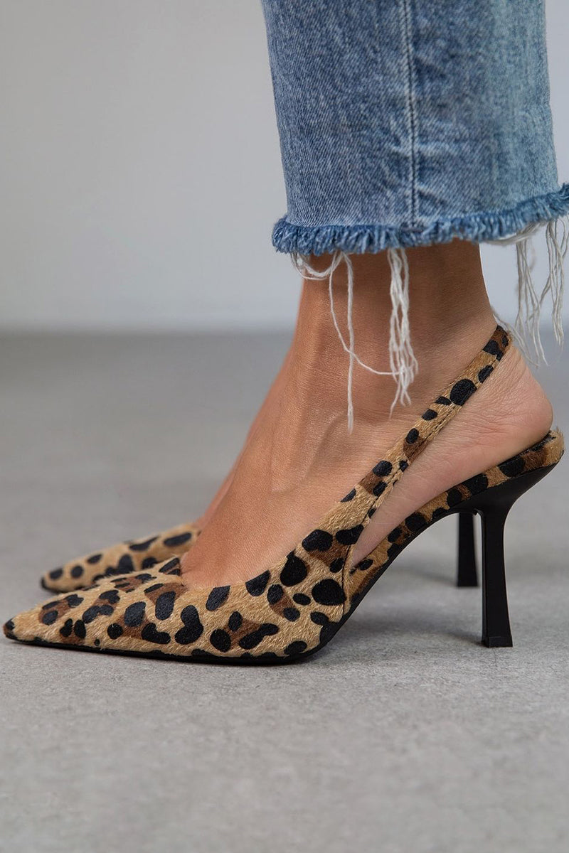 Aurora | Décolleté Slingback Animalier