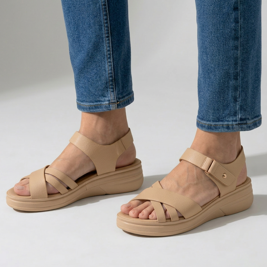 Valentina | Sandali Comfort Naturale