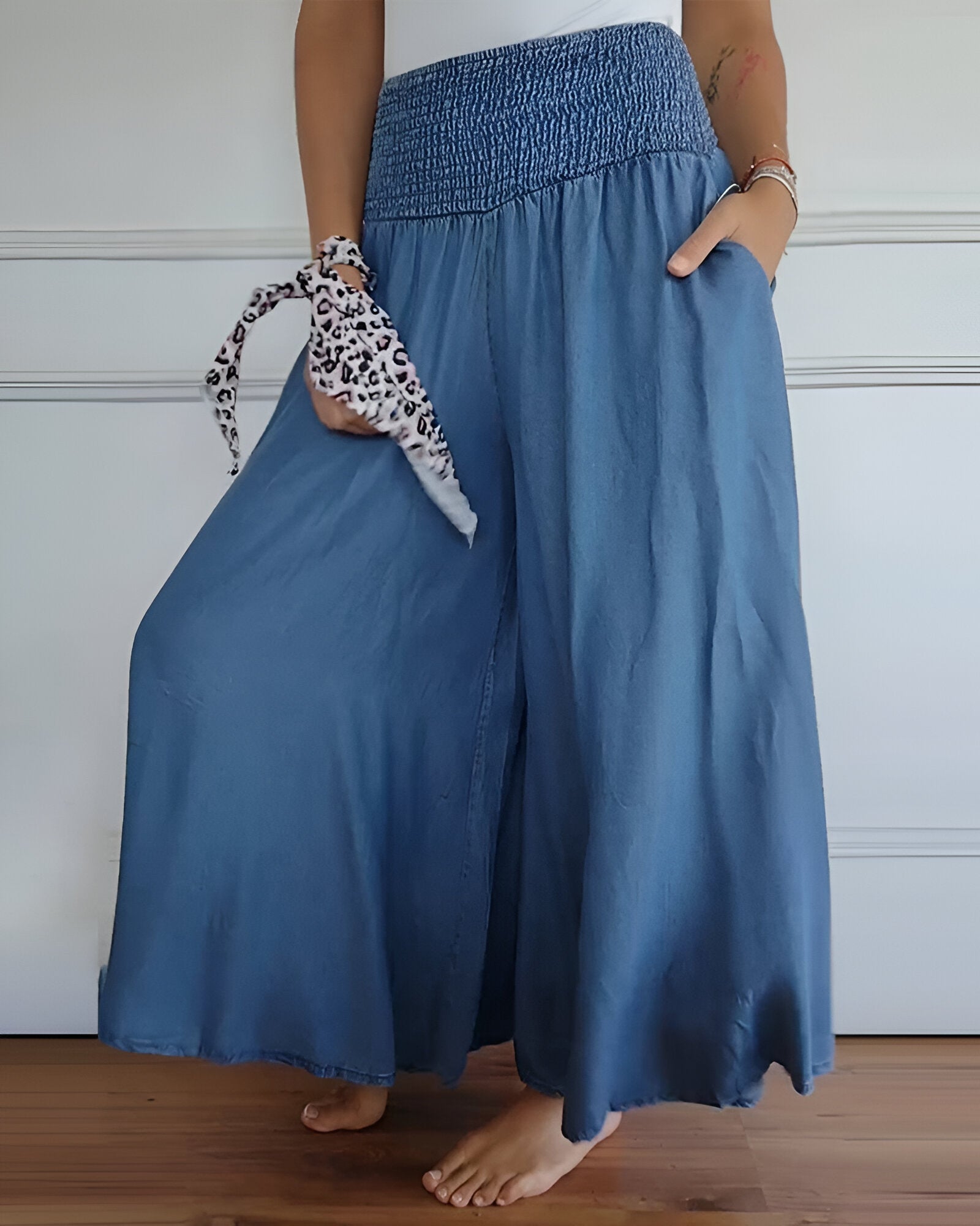 Adalgisa | Gonna Maxi con Vita Arricciata