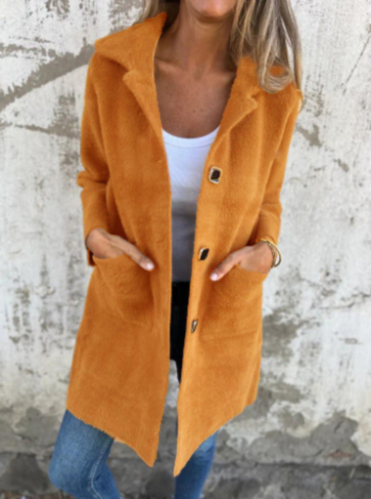 Marce | Cappotto Elegante a Maglia Grossa