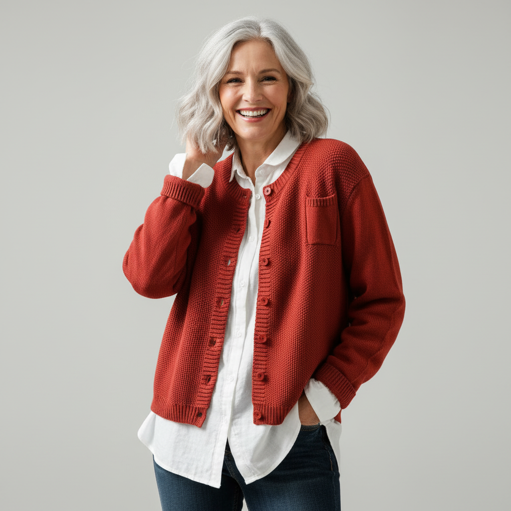 Daisy | Cardigan Morbido con Bottoni