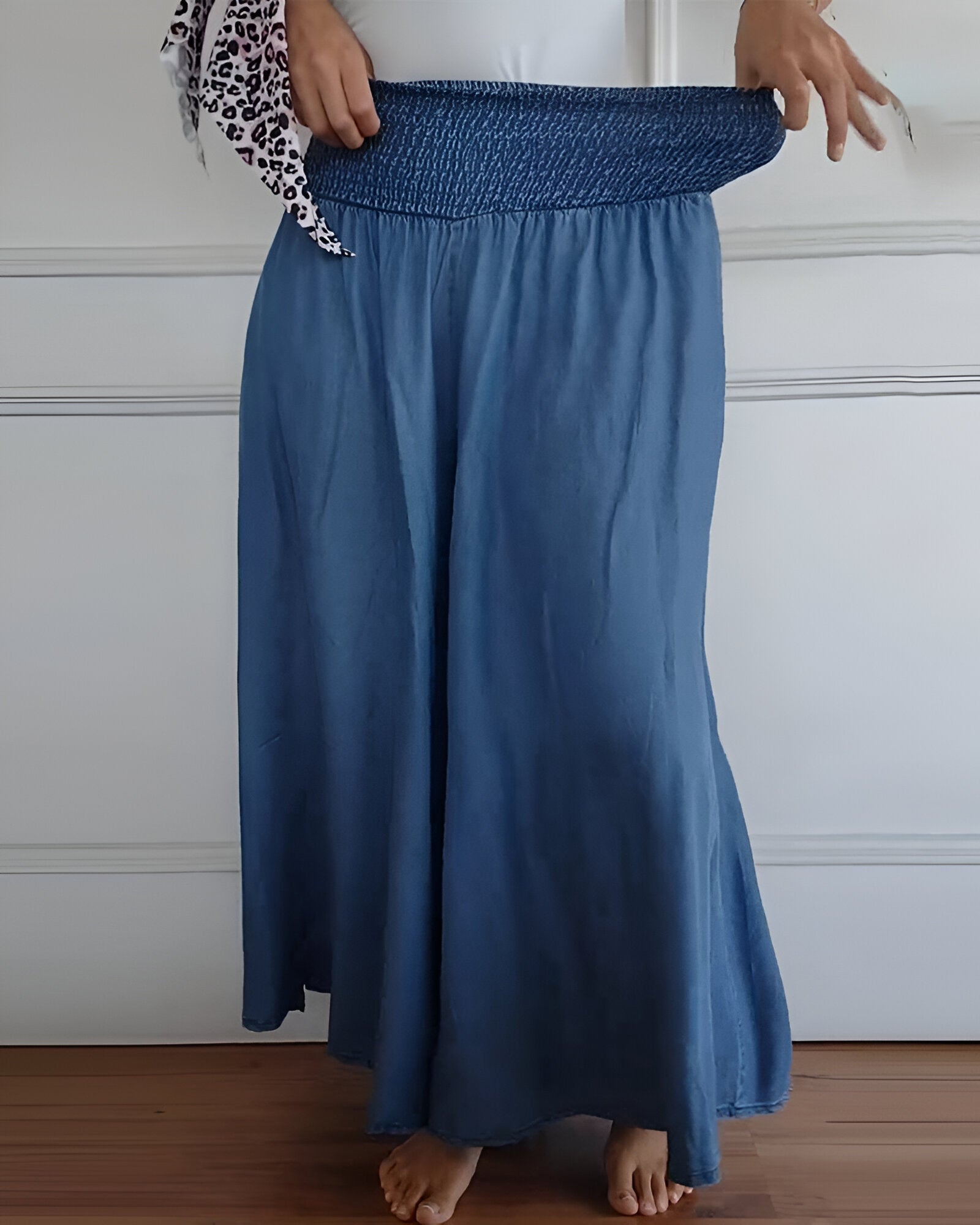 Adalgisa | Gonna Maxi con Vita Arricciata