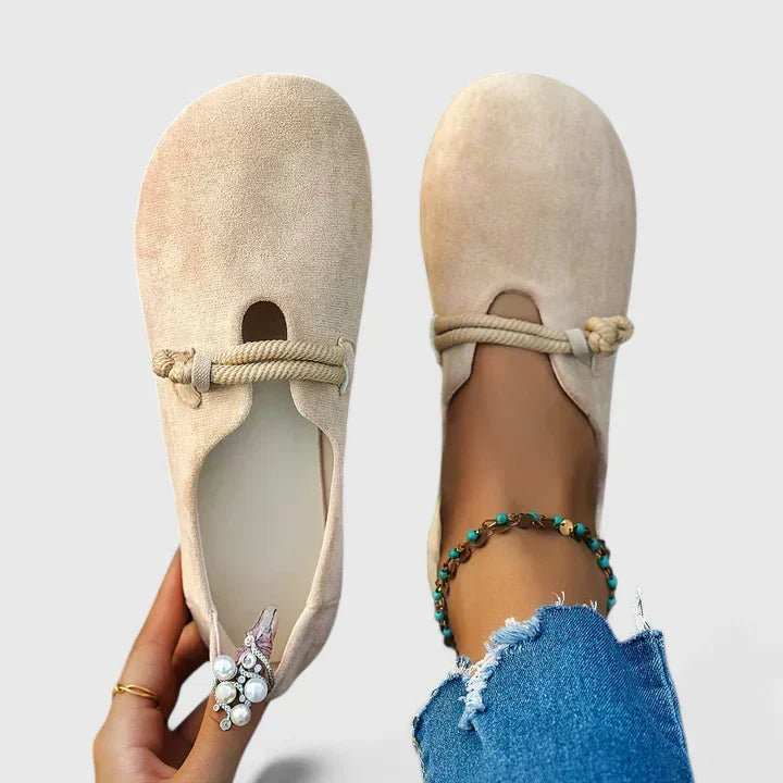 Maria | Ballerine con Cinturino Annodato