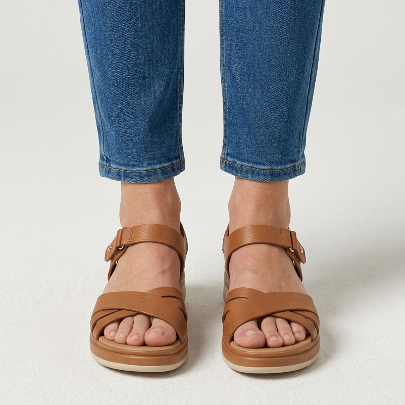 Valentina | Sandali Comfort Naturale