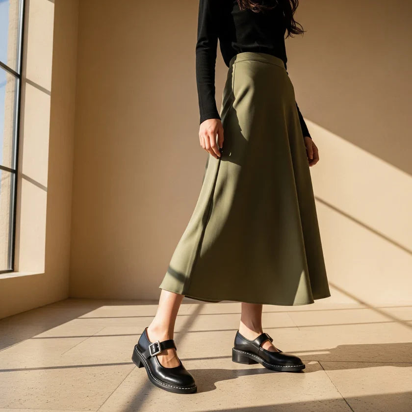 Santina | Mary Jane in Vera Pelle