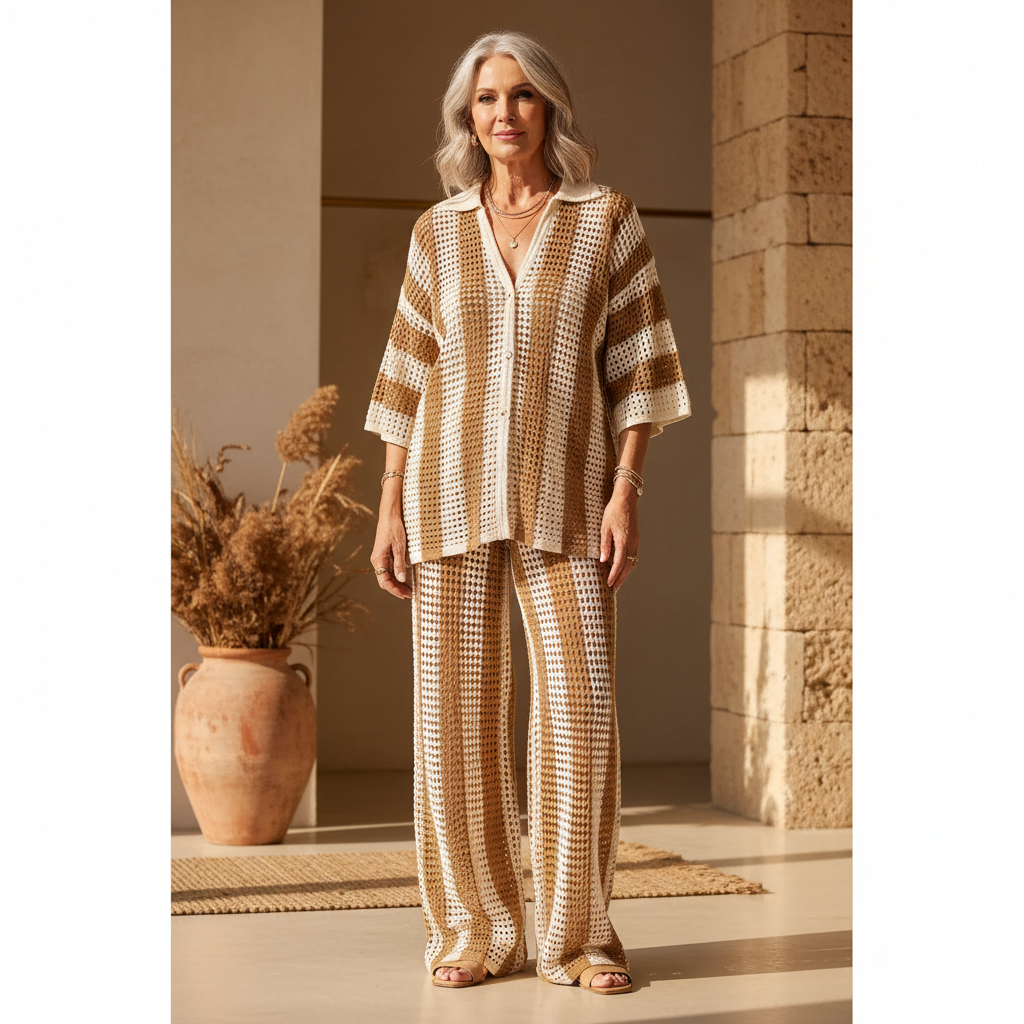 Veneranda | Completo Due Pezzi in Crochet